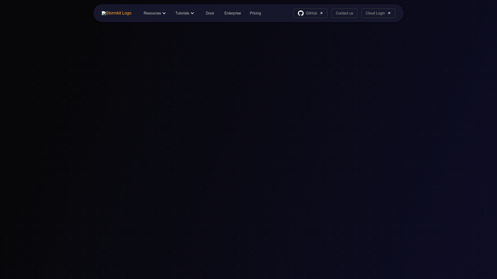 Stormkit Screenshot