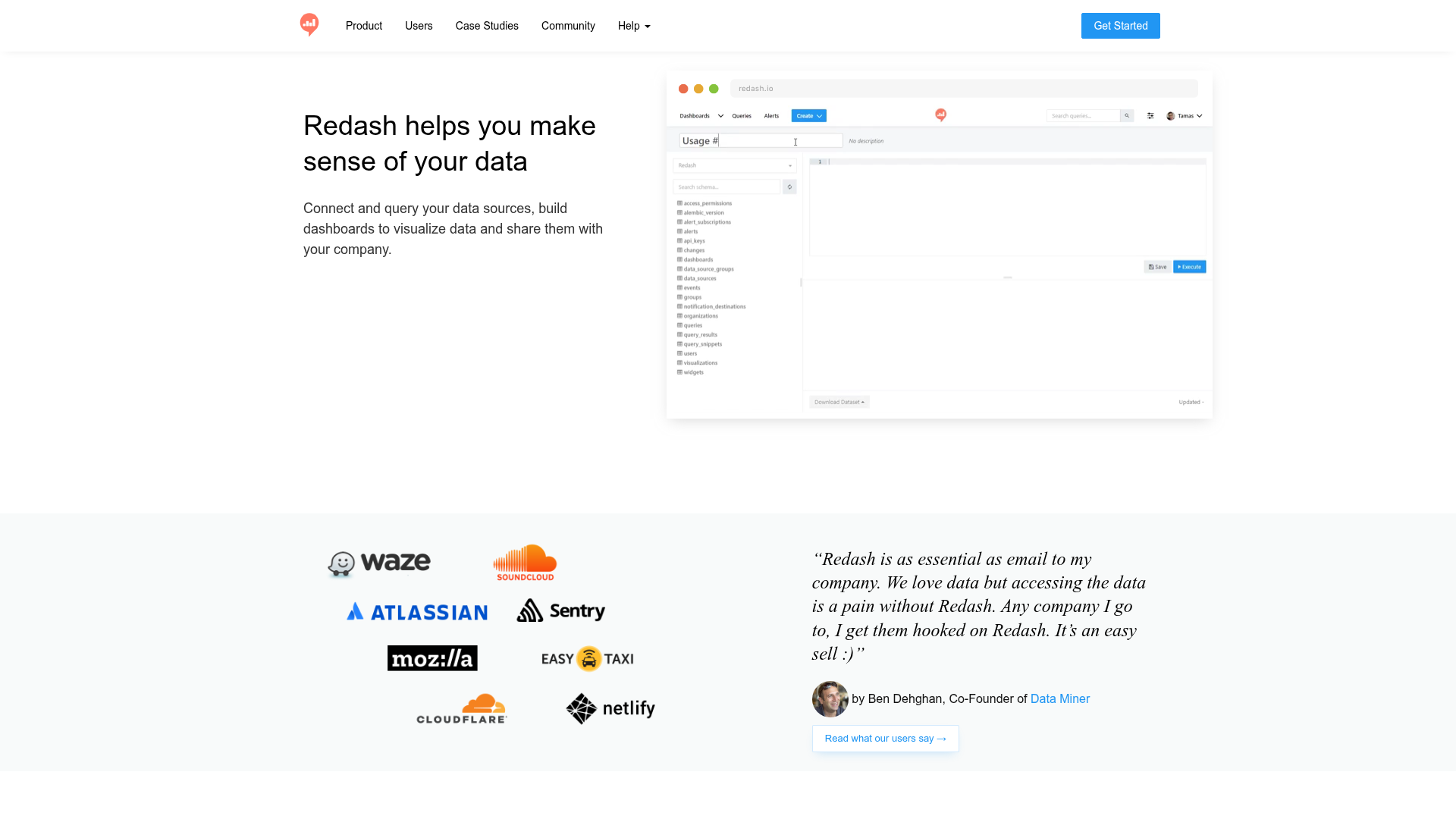 Redash Screenshot