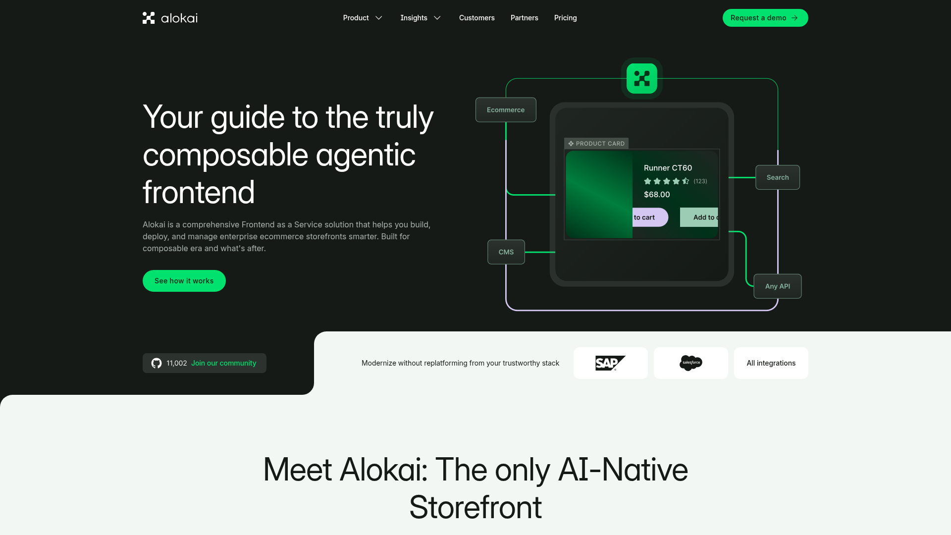 Alokai Screenshot