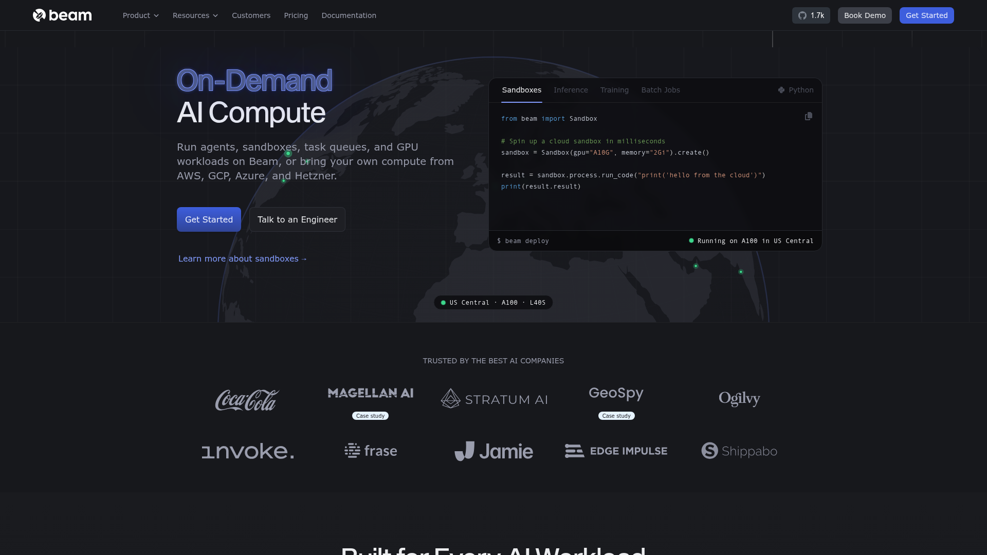 Beam Screenshot
