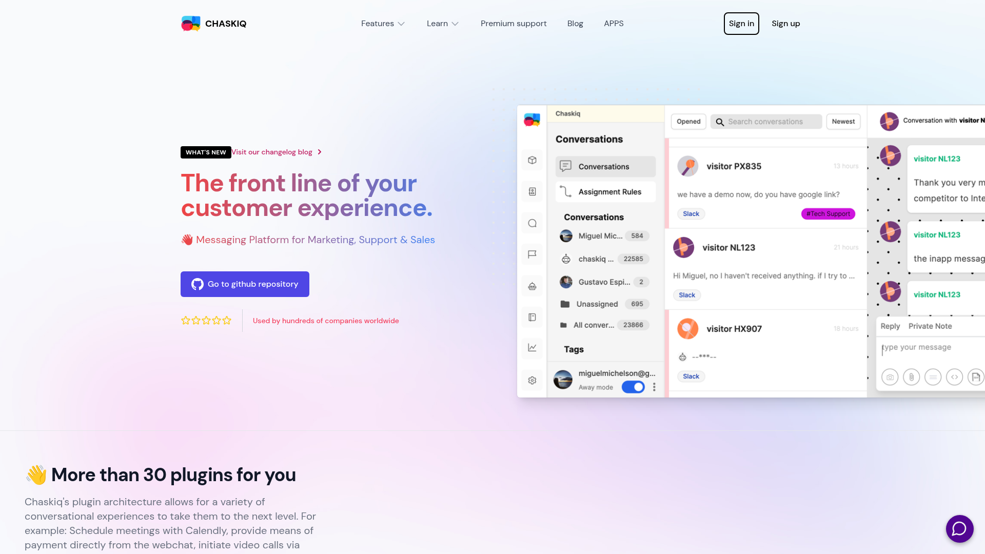 Chaskiq Screenshot
