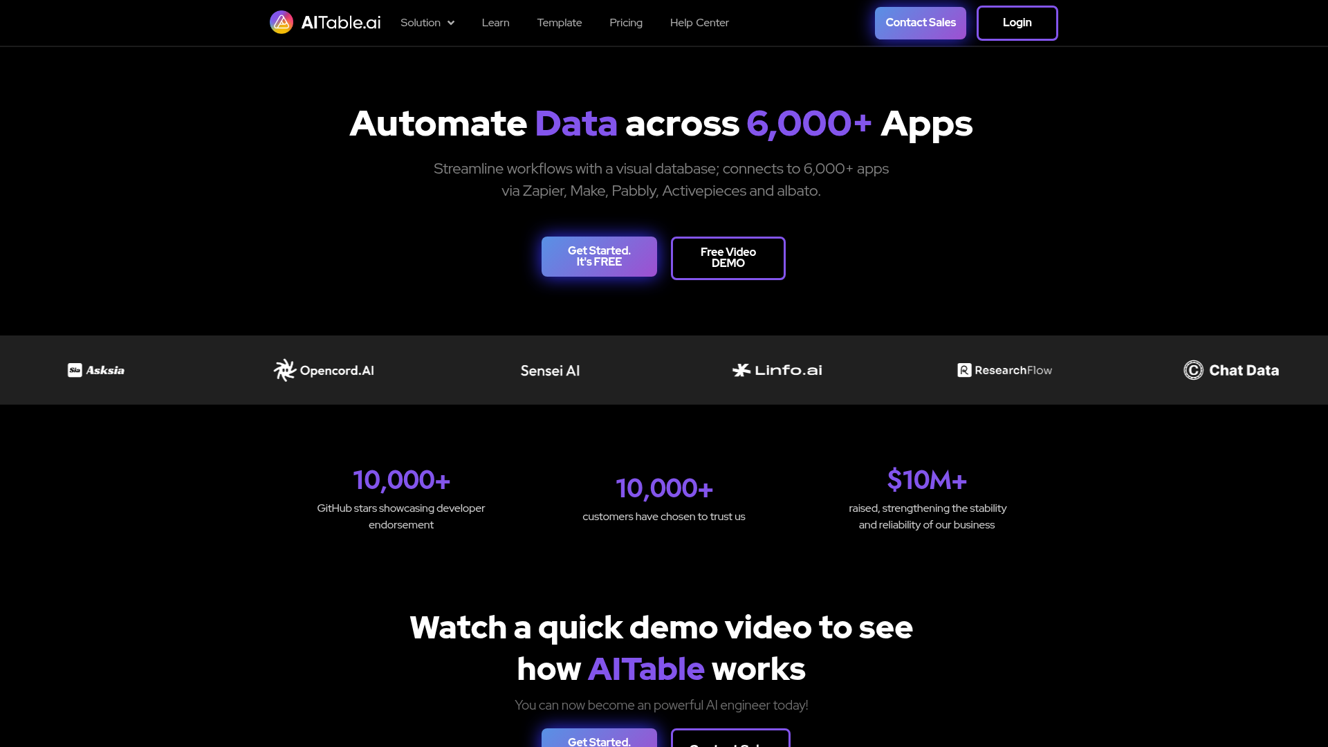 AITable Screenshot