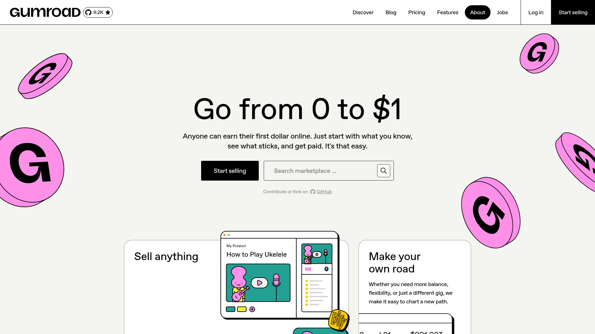 Gumroad Screenshot