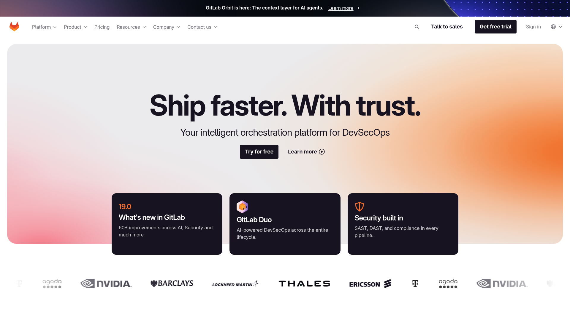 GitLab Screenshot