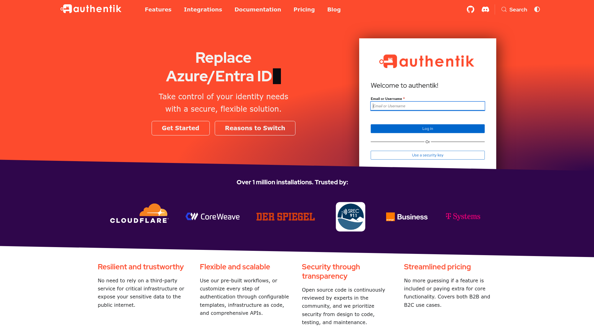 Authentik Screenshot