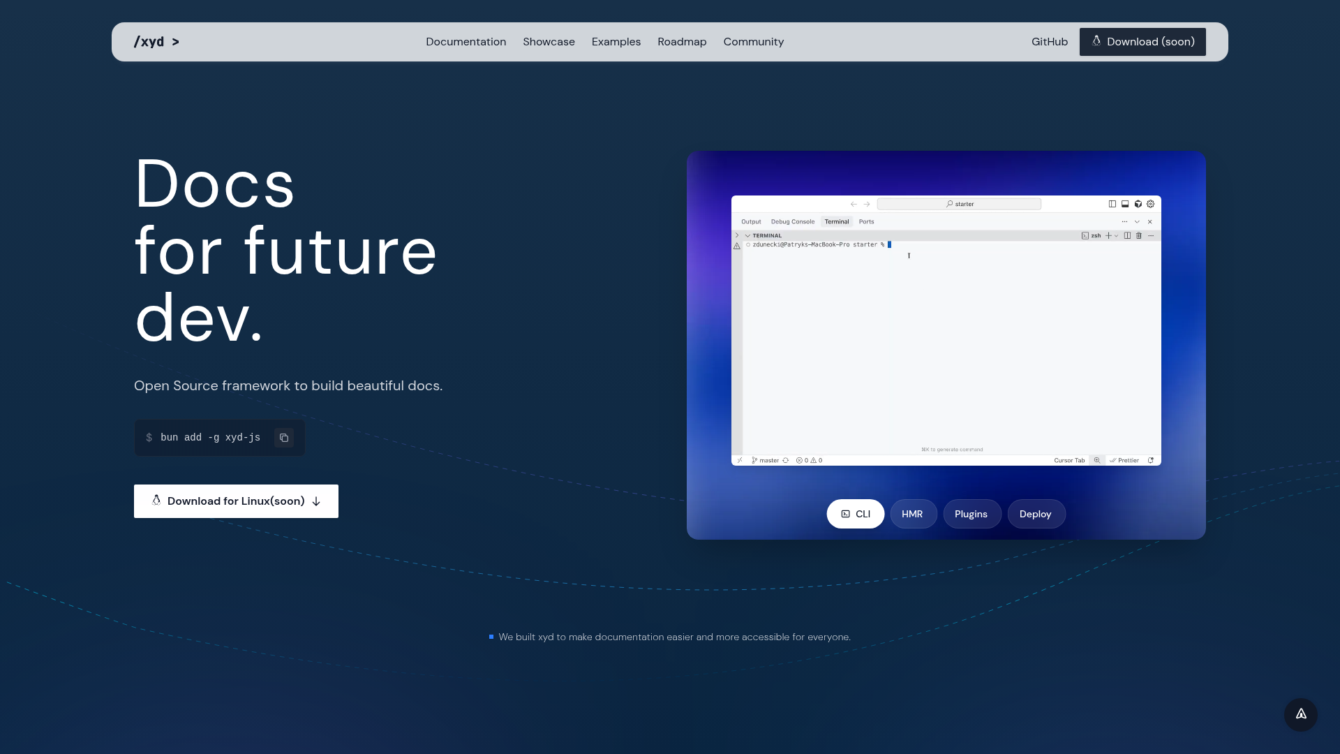 xyd Screenshot