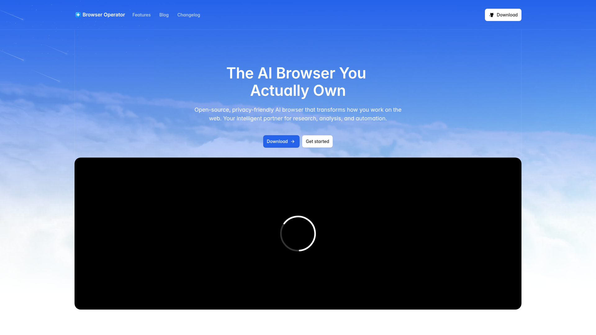 Browser Operator Screenshot