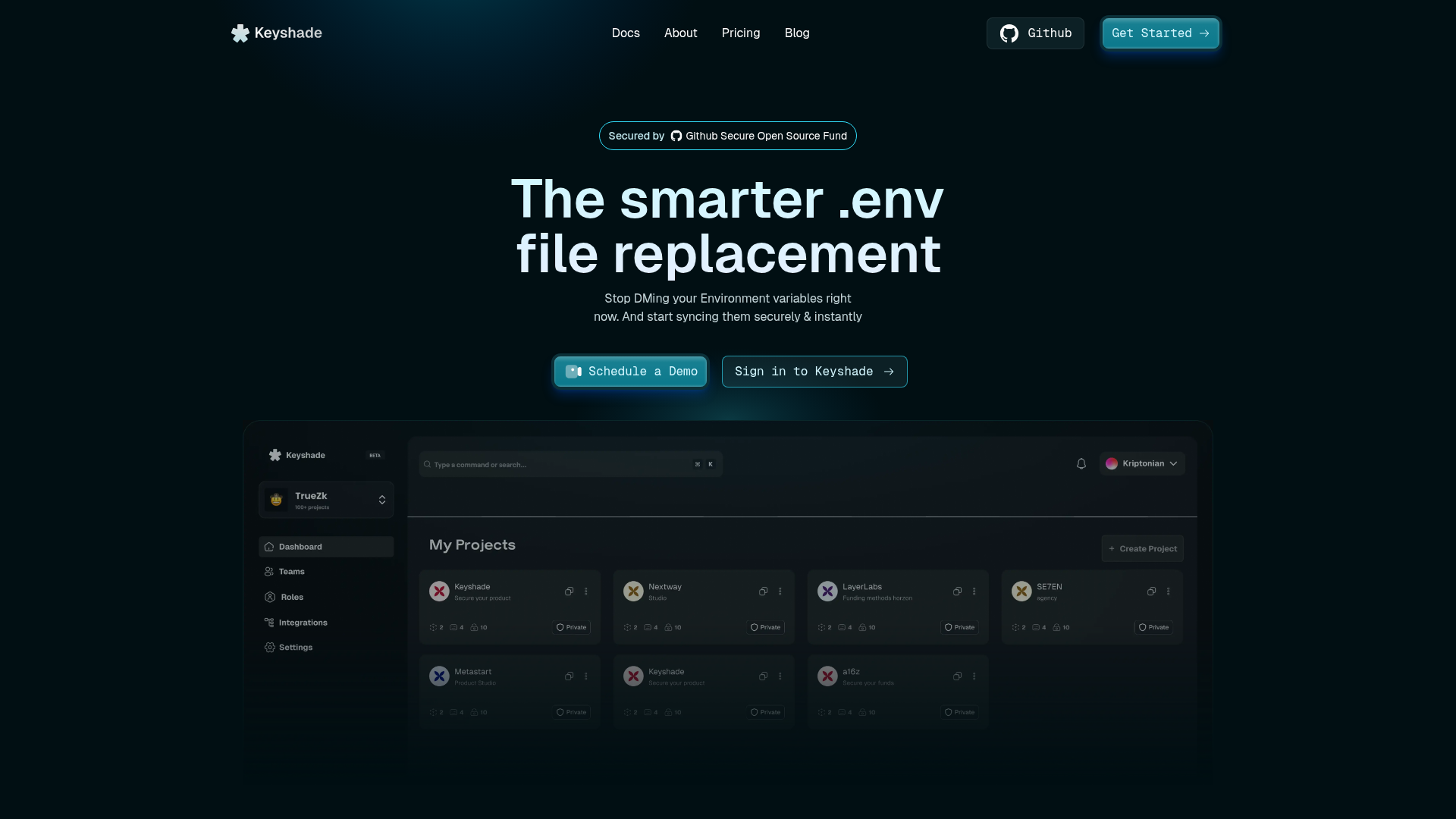 Keyshade Screenshot