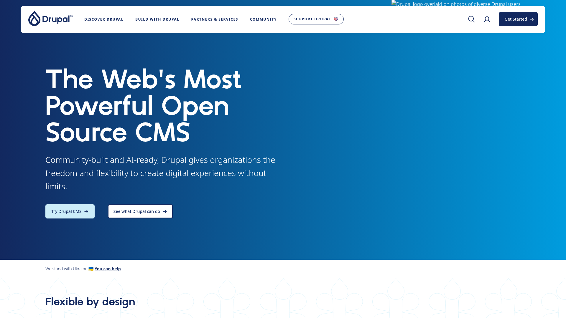 Drupal Screenshot
