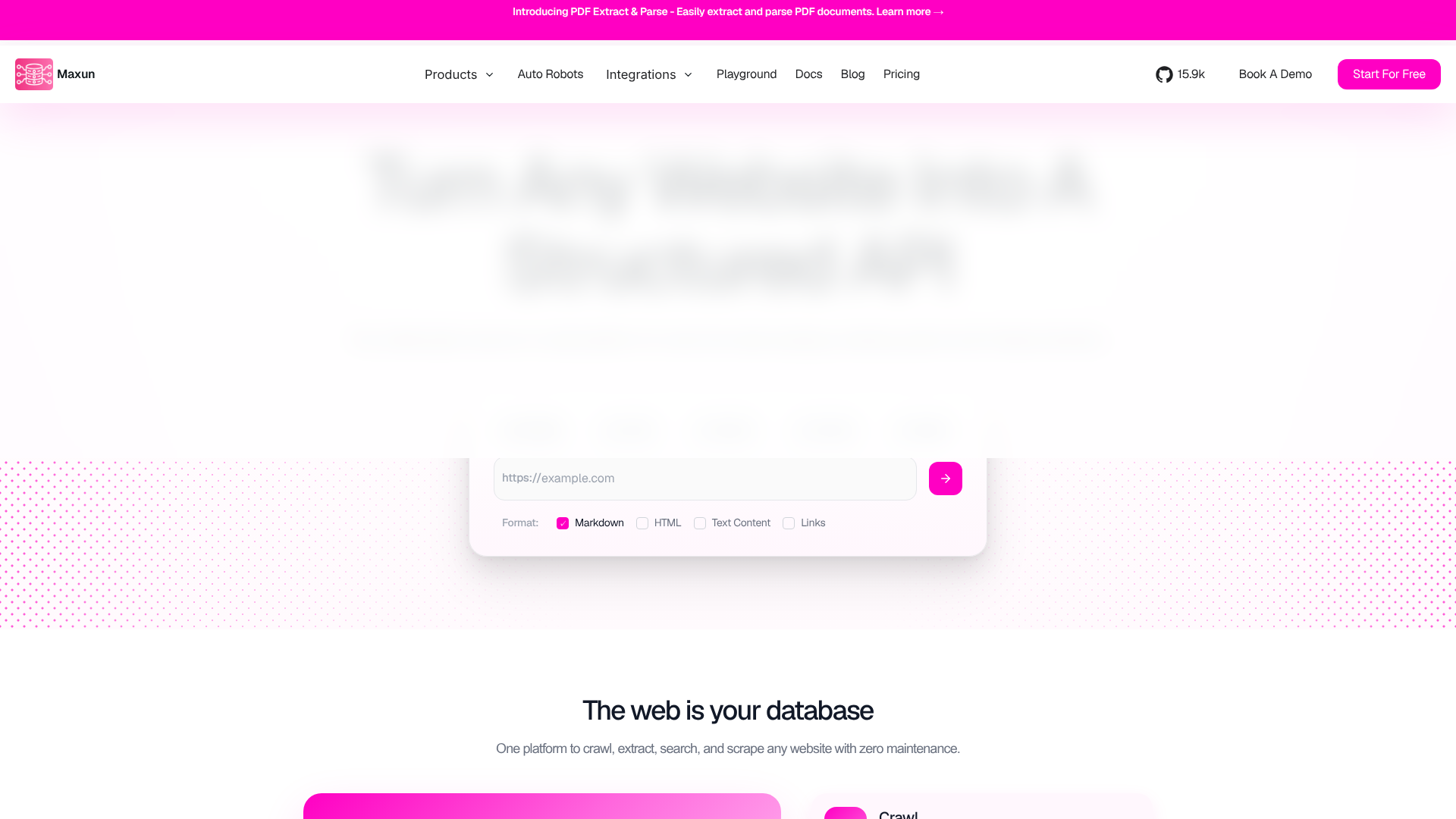 Maxun Screenshot