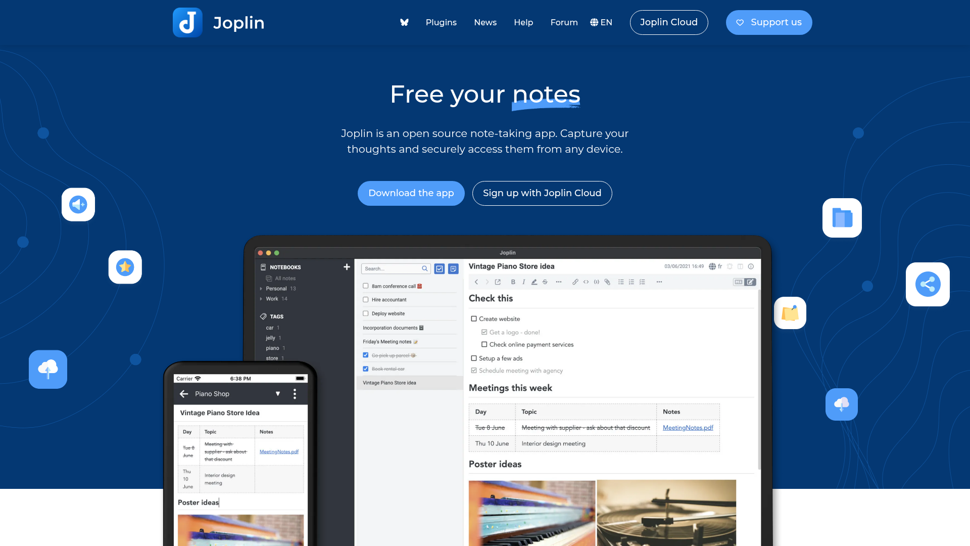 Joplin Screenshot