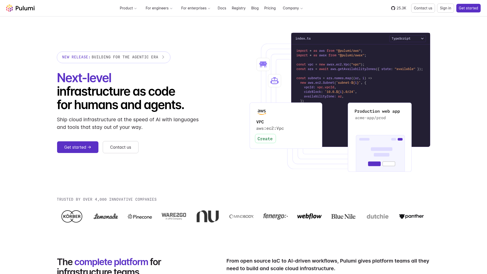 Pulumi Screenshot