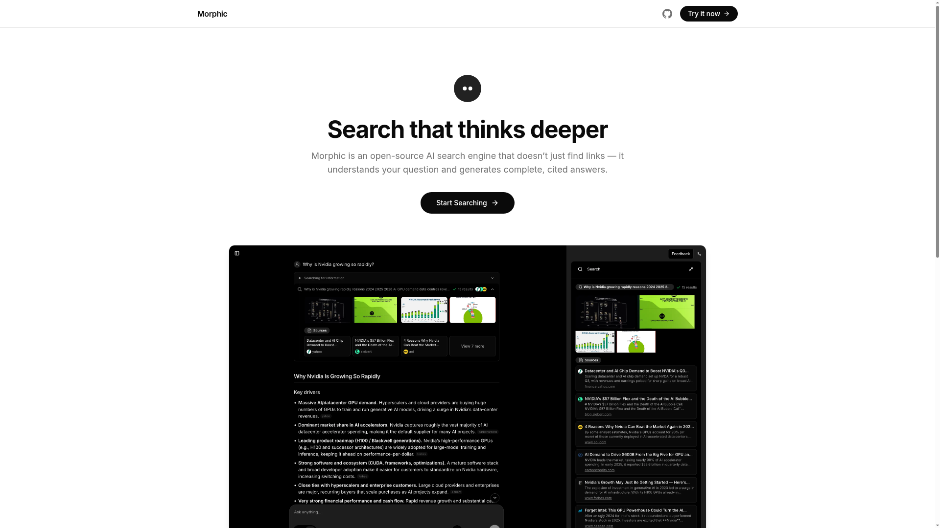 Morphic Screenshot