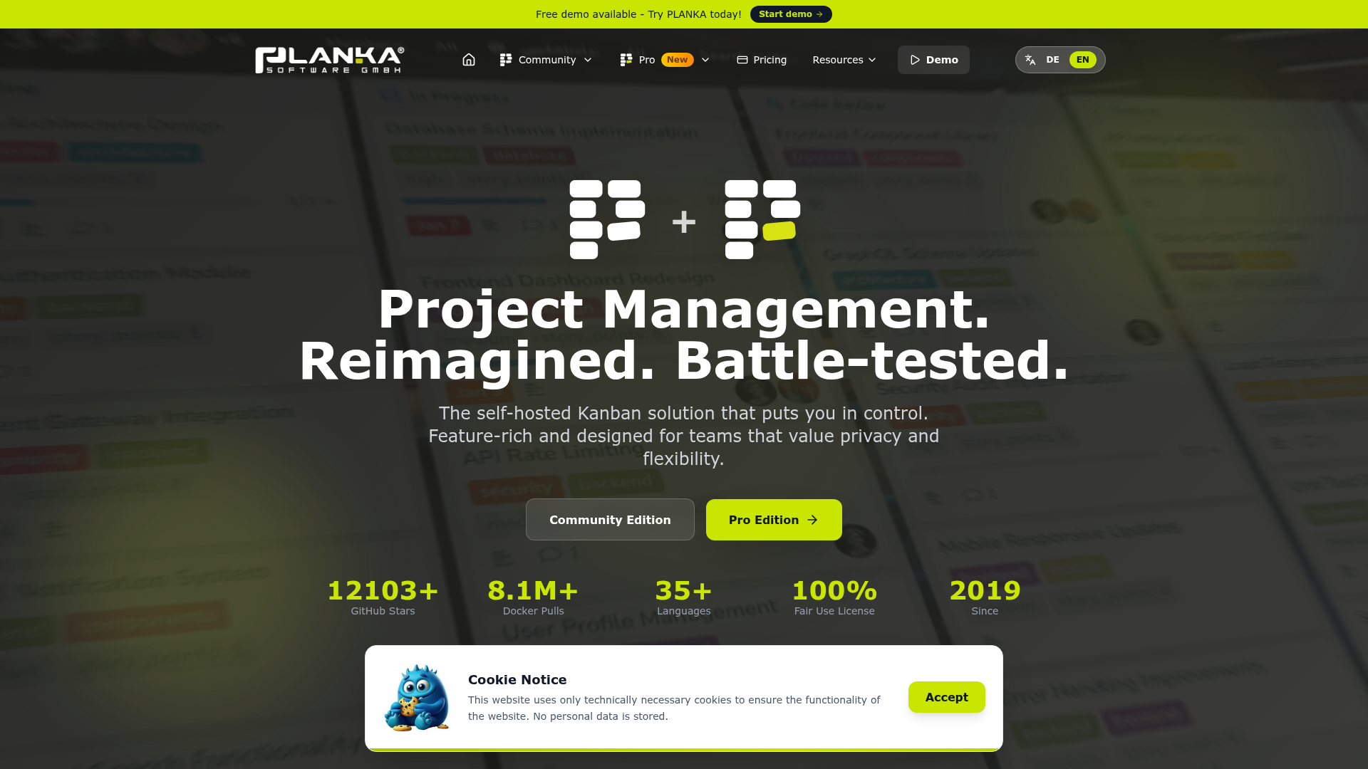 Planka Screenshot