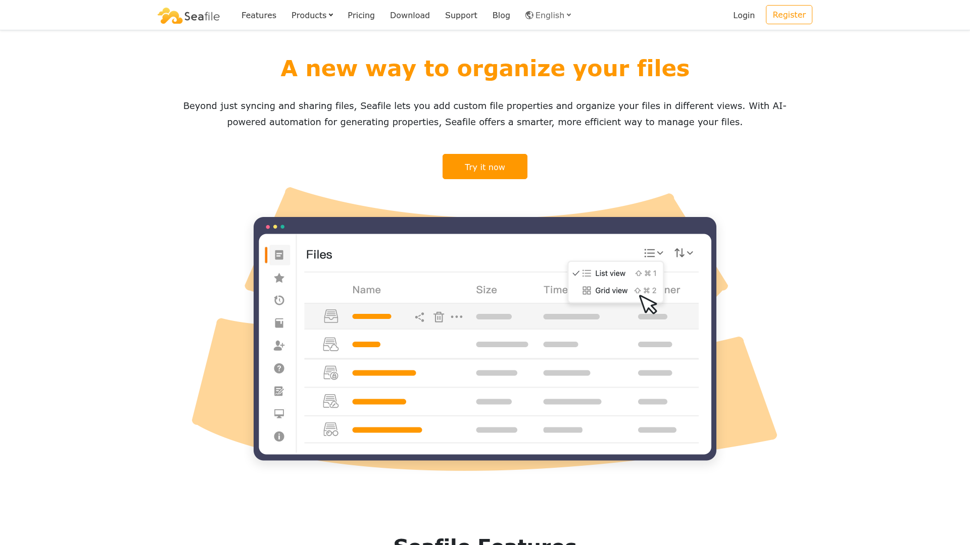 Seafile Screenshot