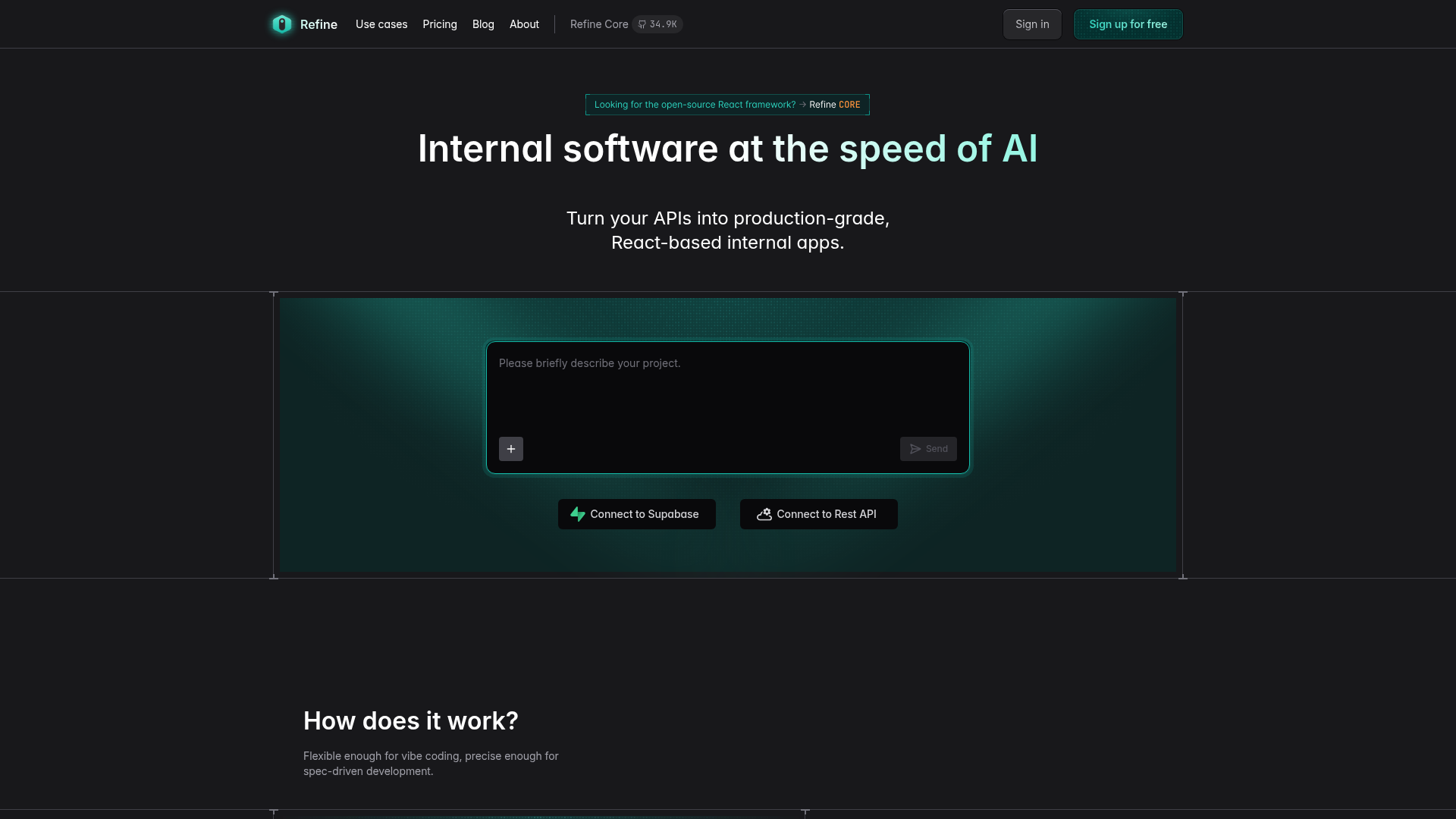 Refine Screenshot