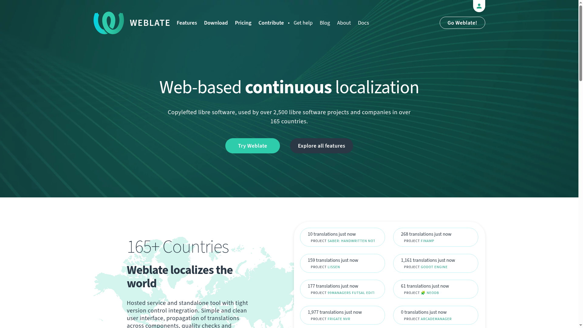 Weblate Screenshot
