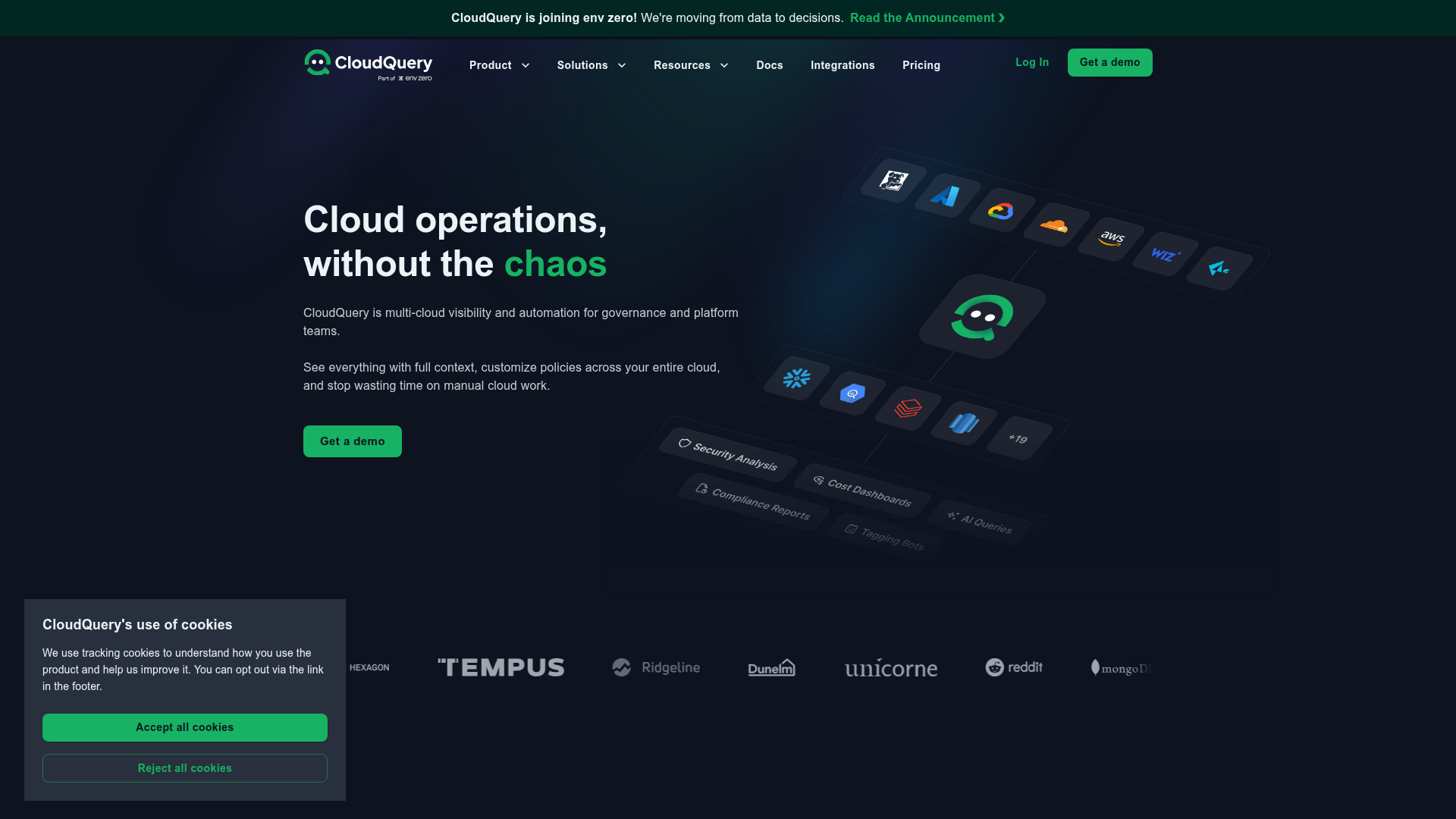 CloudQuery Screenshot