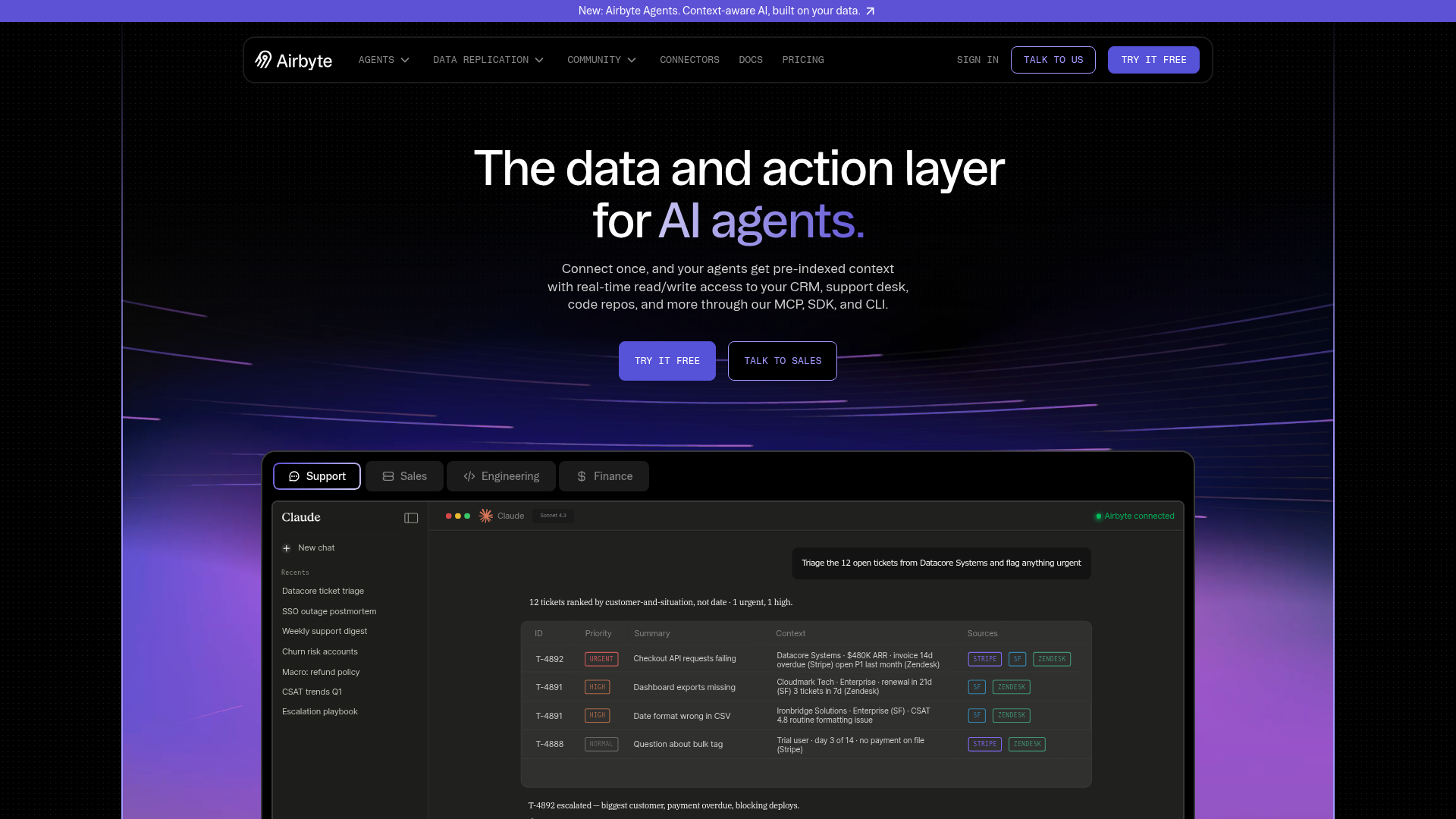 Airbyte Screenshot