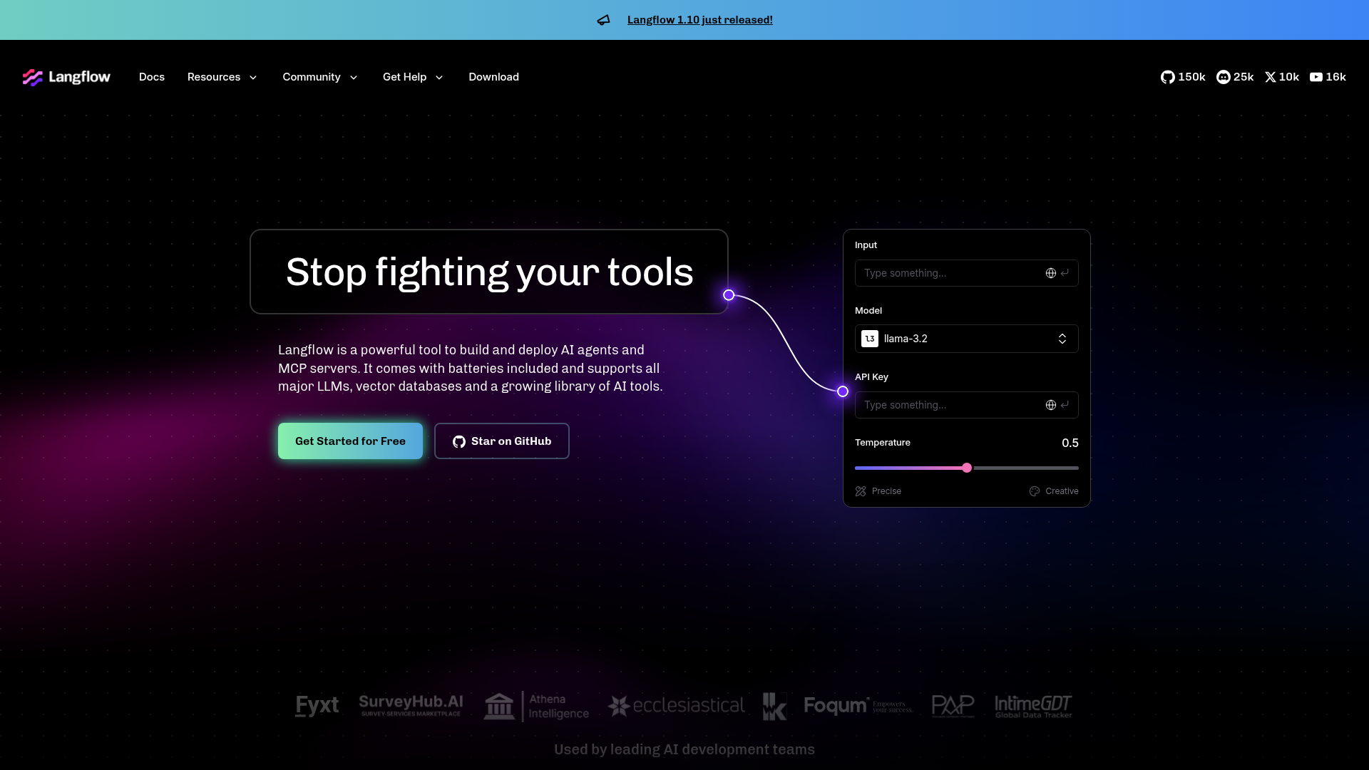 Langflow Screenshot