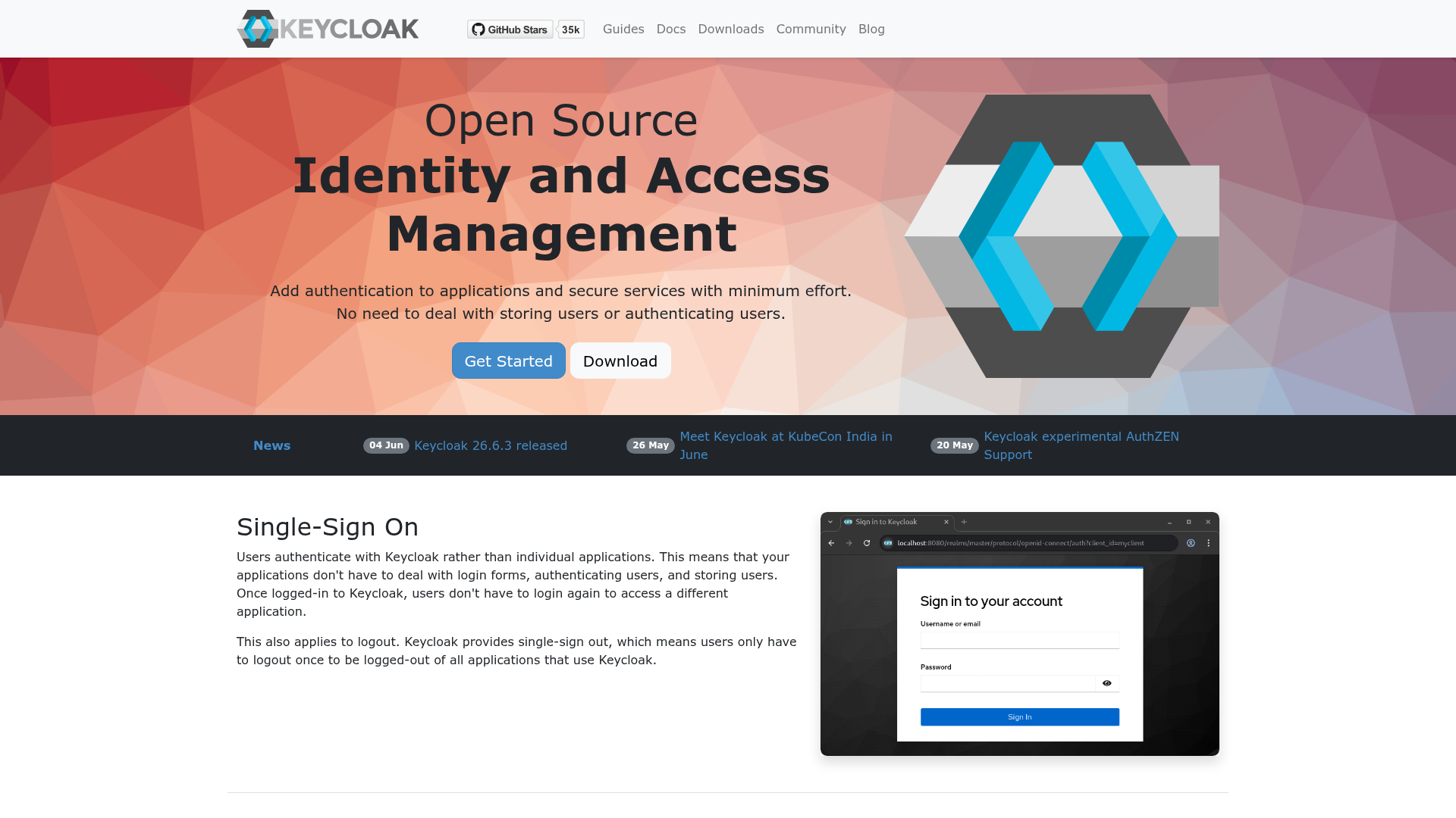 Keycloak Screenshot