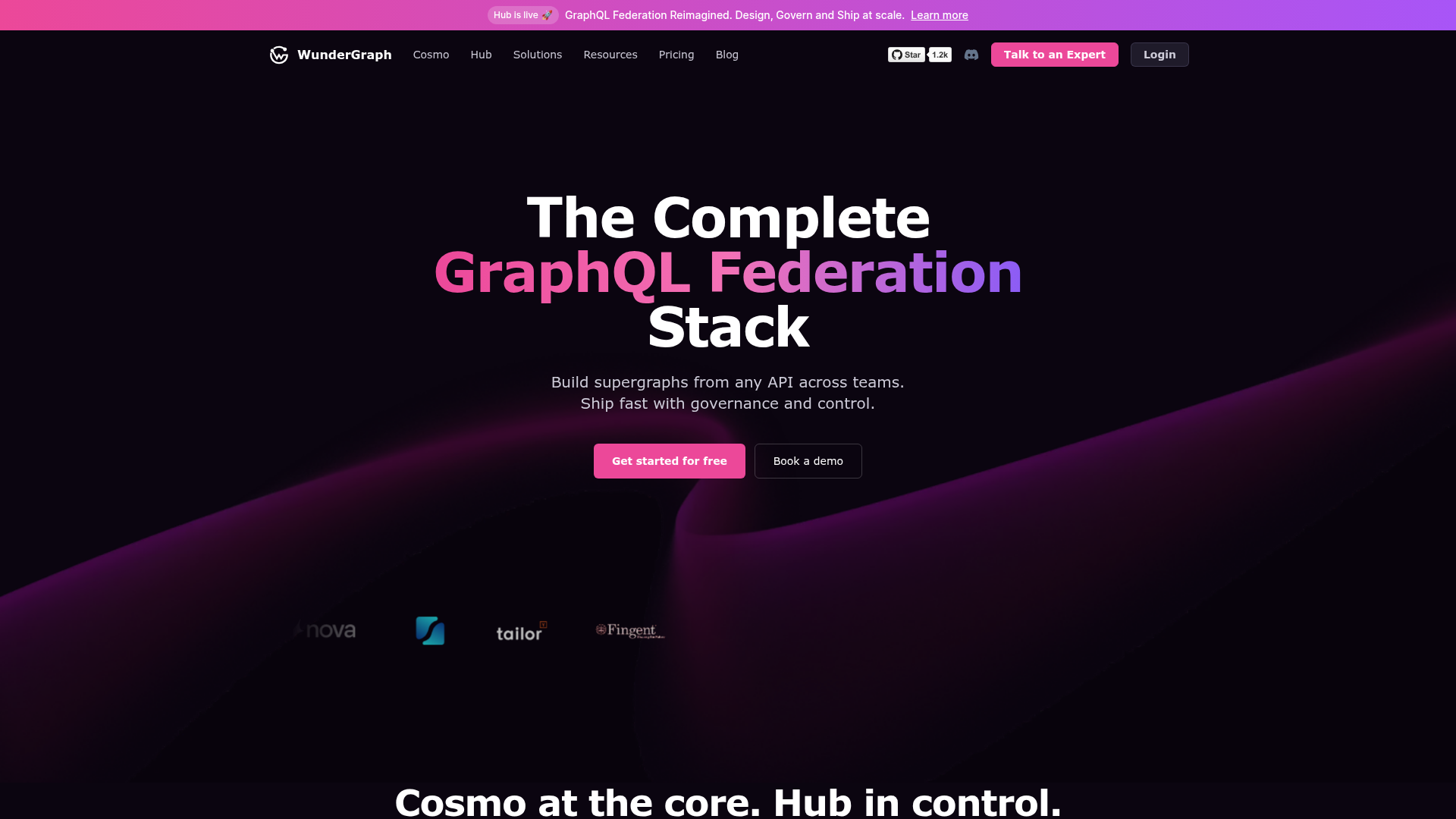 WunderGraph Screenshot