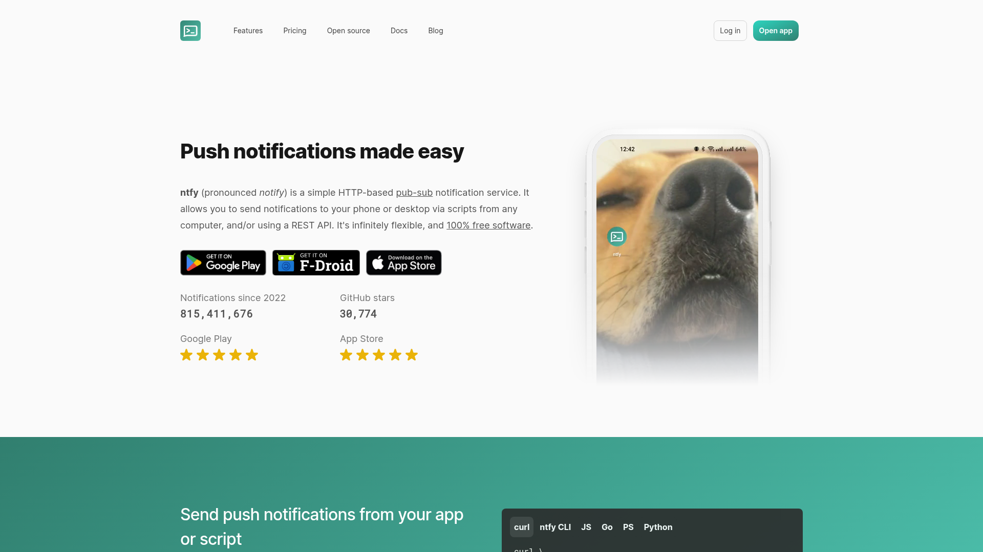 Ntfy Screenshot