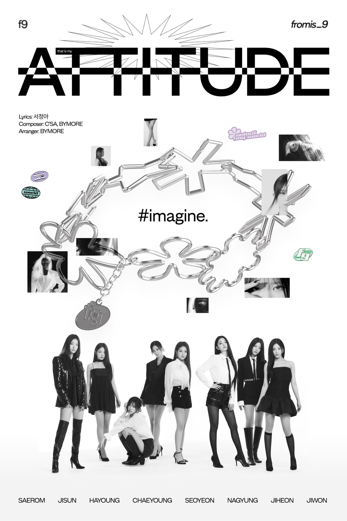 fromis_9 'Attitude' · Poster