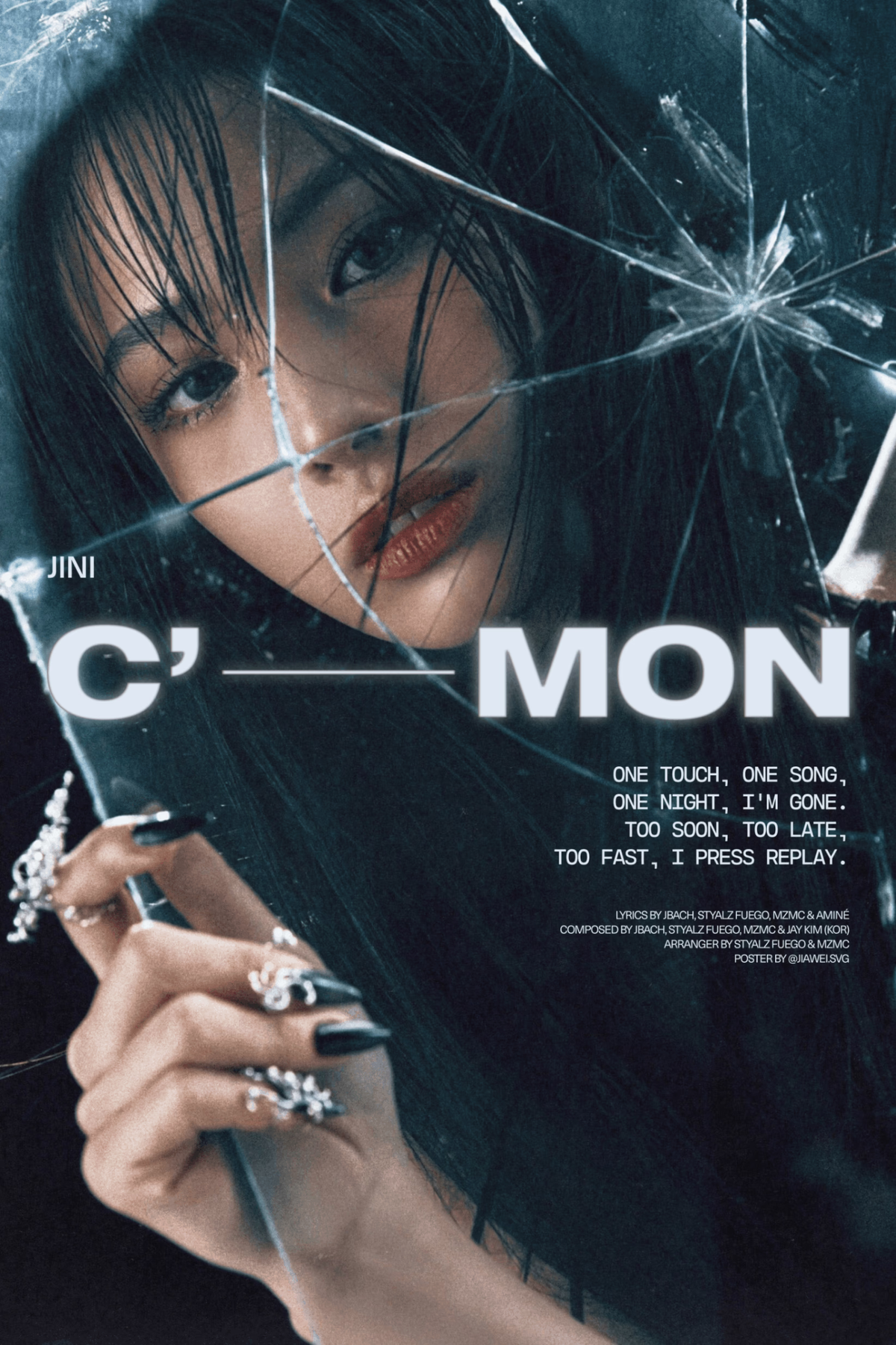 JINI 'C'mon' (ver. B) · Poster