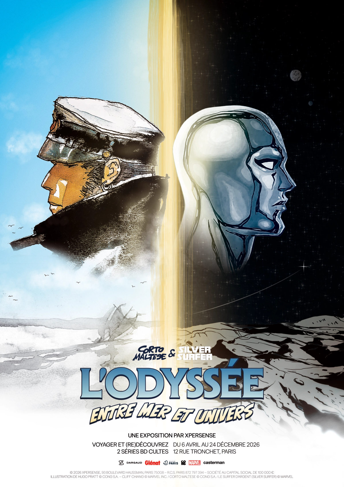 Corto Maltese & Silver Surfer's Odyssey (Poster)