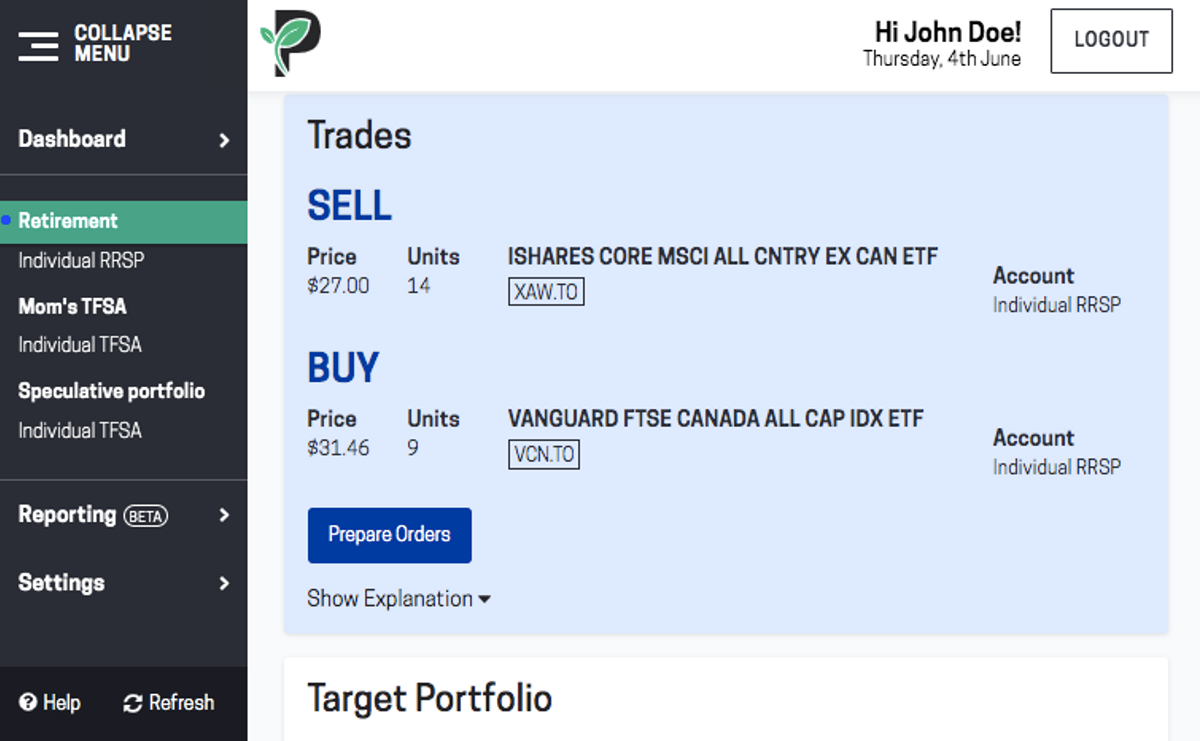 How to Use One Click Trades Passiv