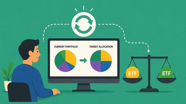 How to automatically rebalance an ETF investment portfolio (step by step) - Passiv