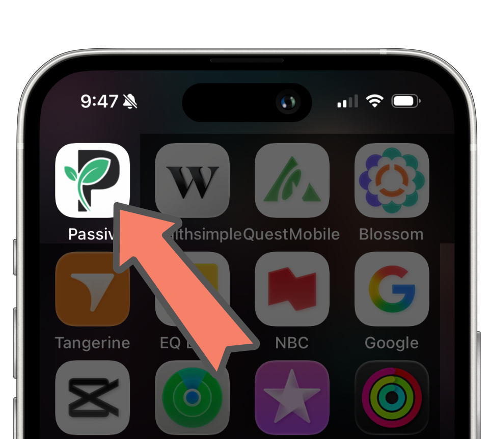 passiv app mobile