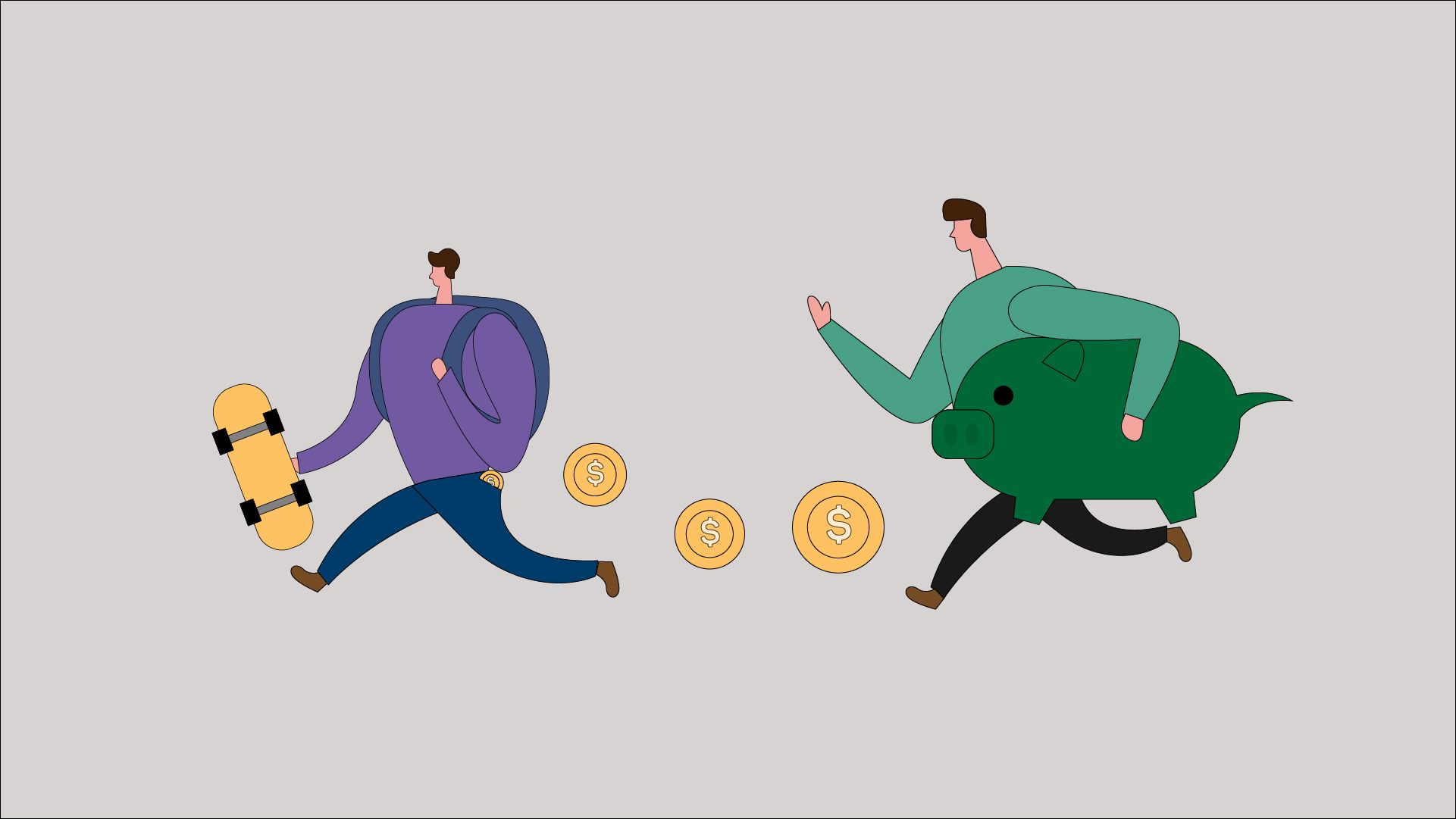 Parent chasing money after their child