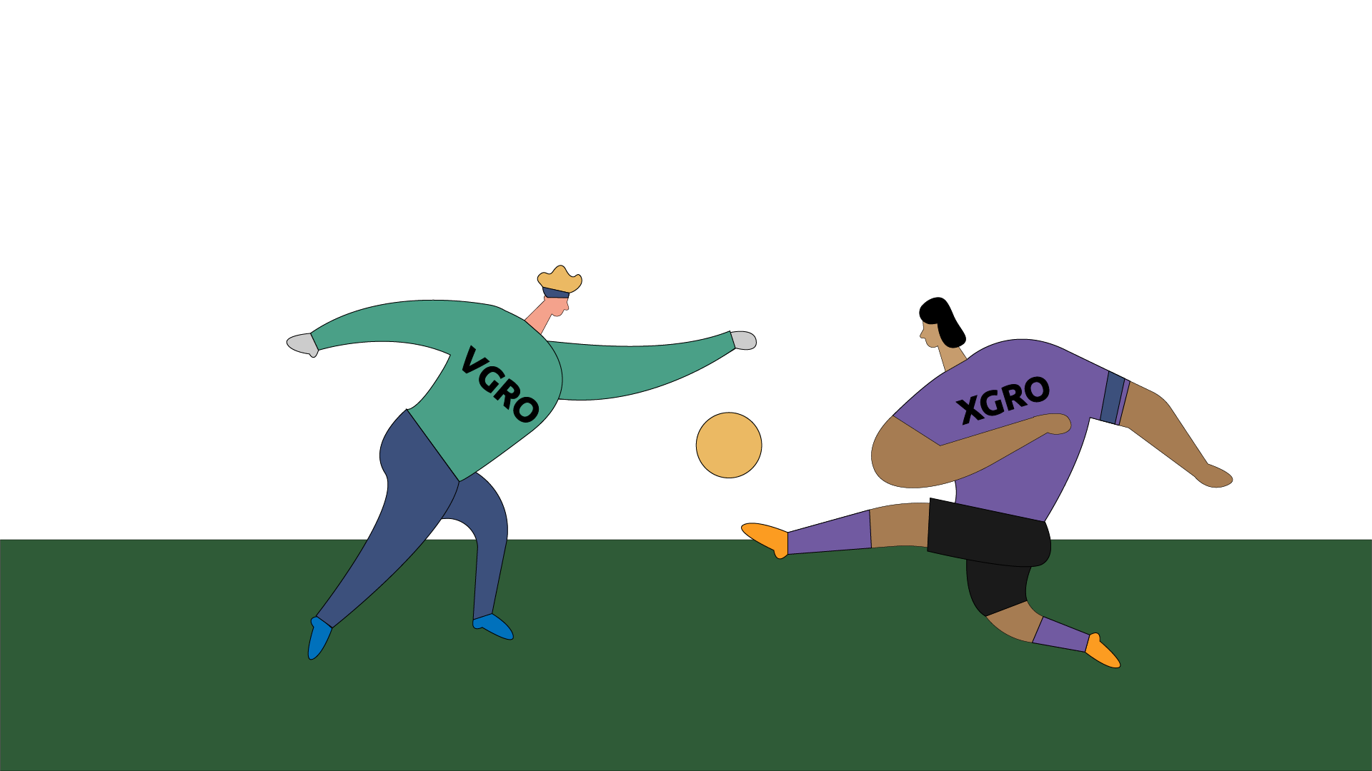 XGRO vs VGRO competing to see who is better