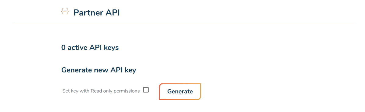 Bitbuy API keys