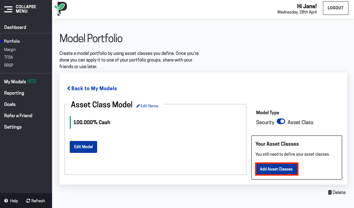 Asset Class Modelling How to Use Asset Classes Models? | Passiv