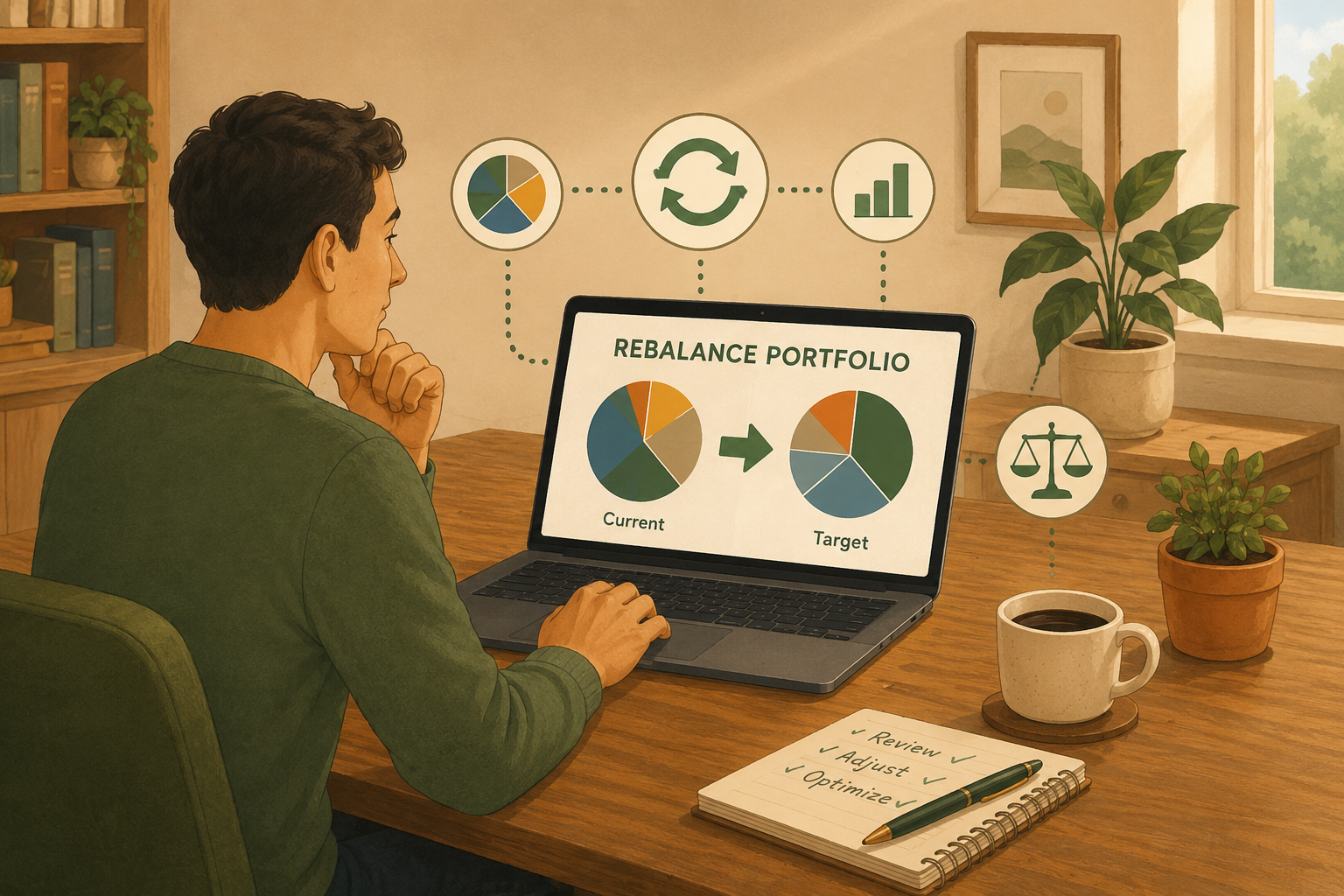passiv how to rebalance a portfolio
