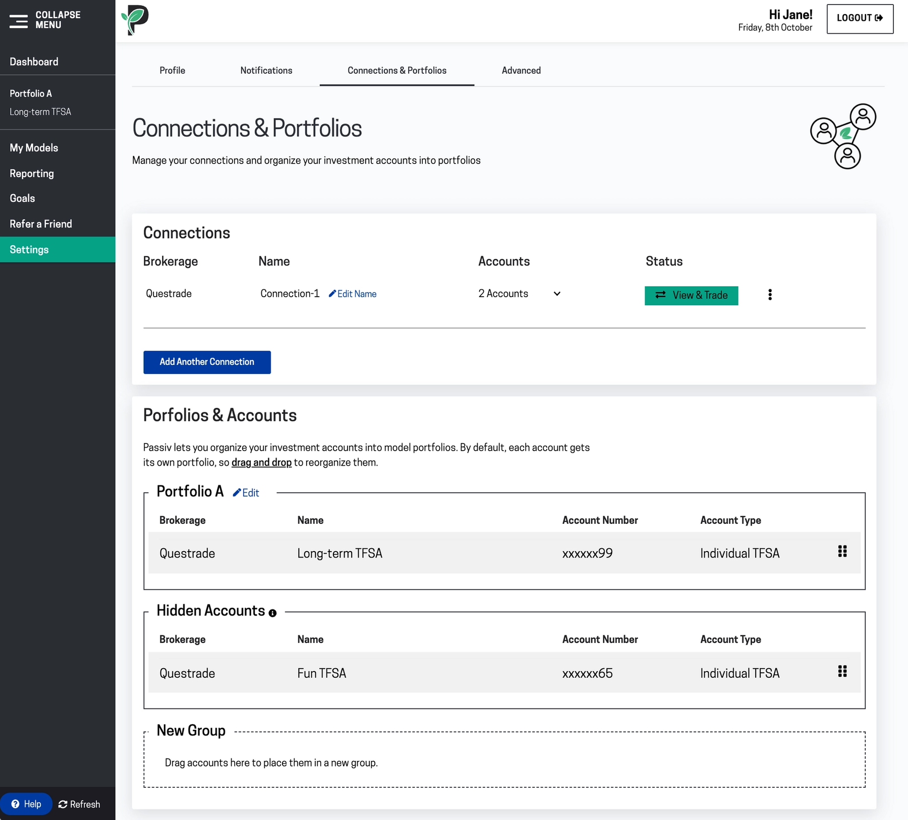 How To Hide Accounts In Passiv Passiv How To Hide Accounts In Passiv Passiv