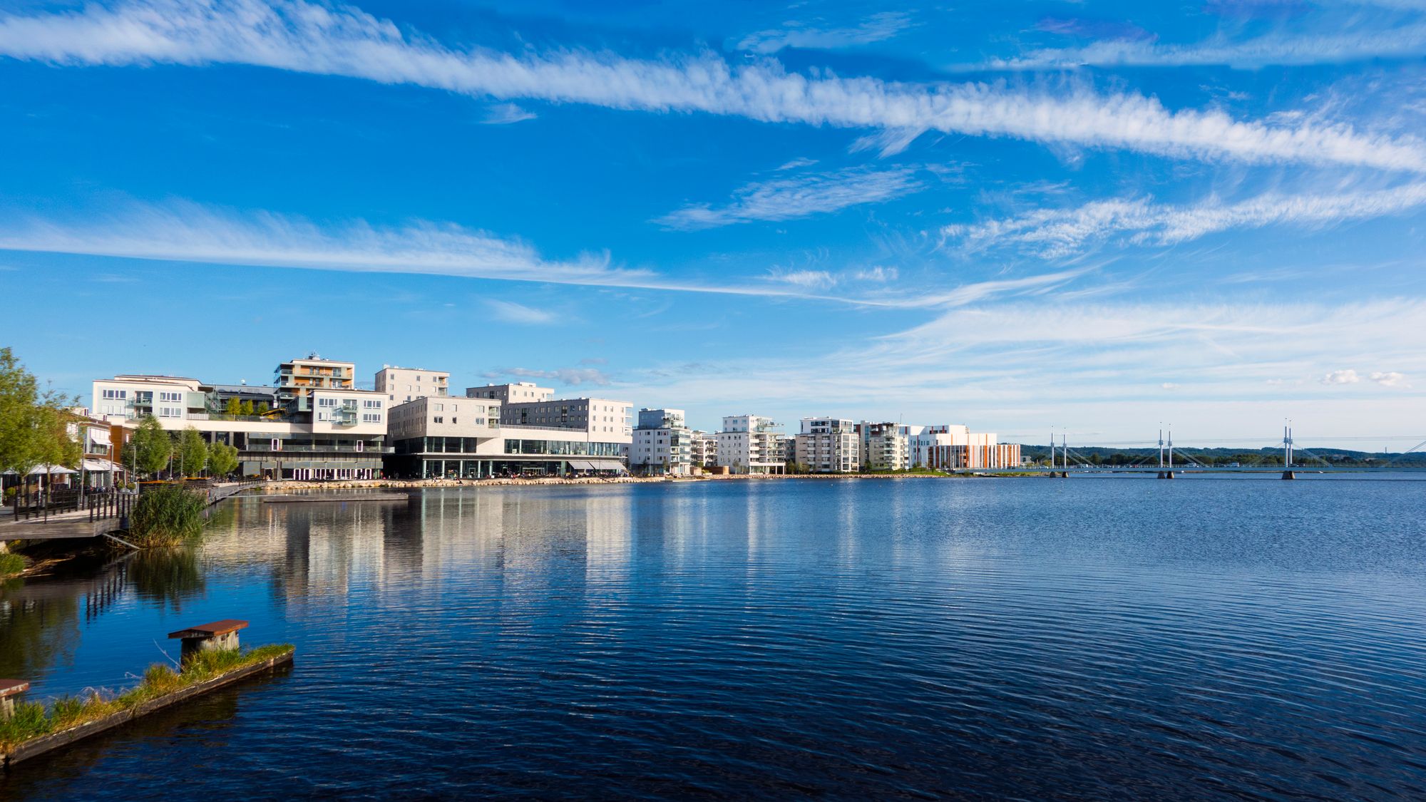 Sjö i centrala Jönköping