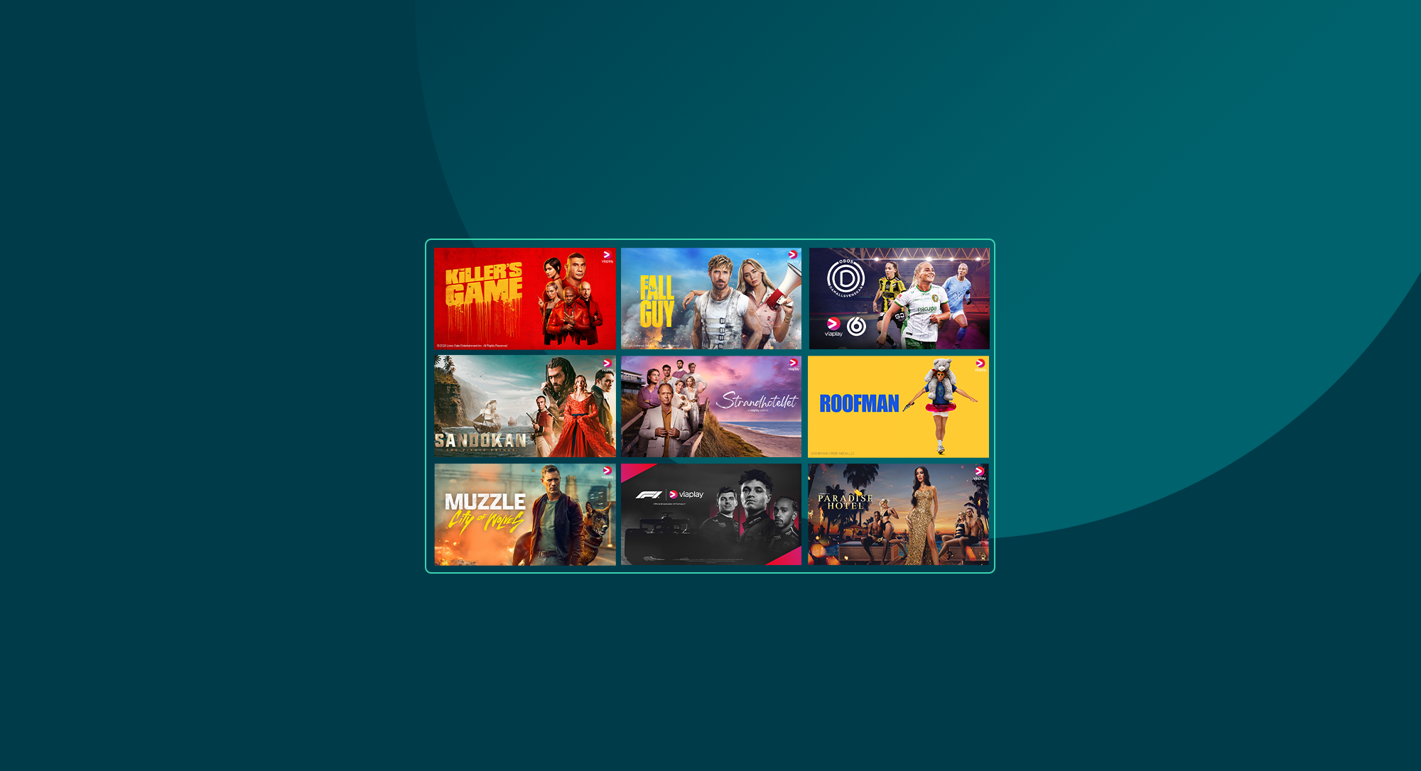 Nio filmer, TV-serier och sport som du kan se på Viaplay.