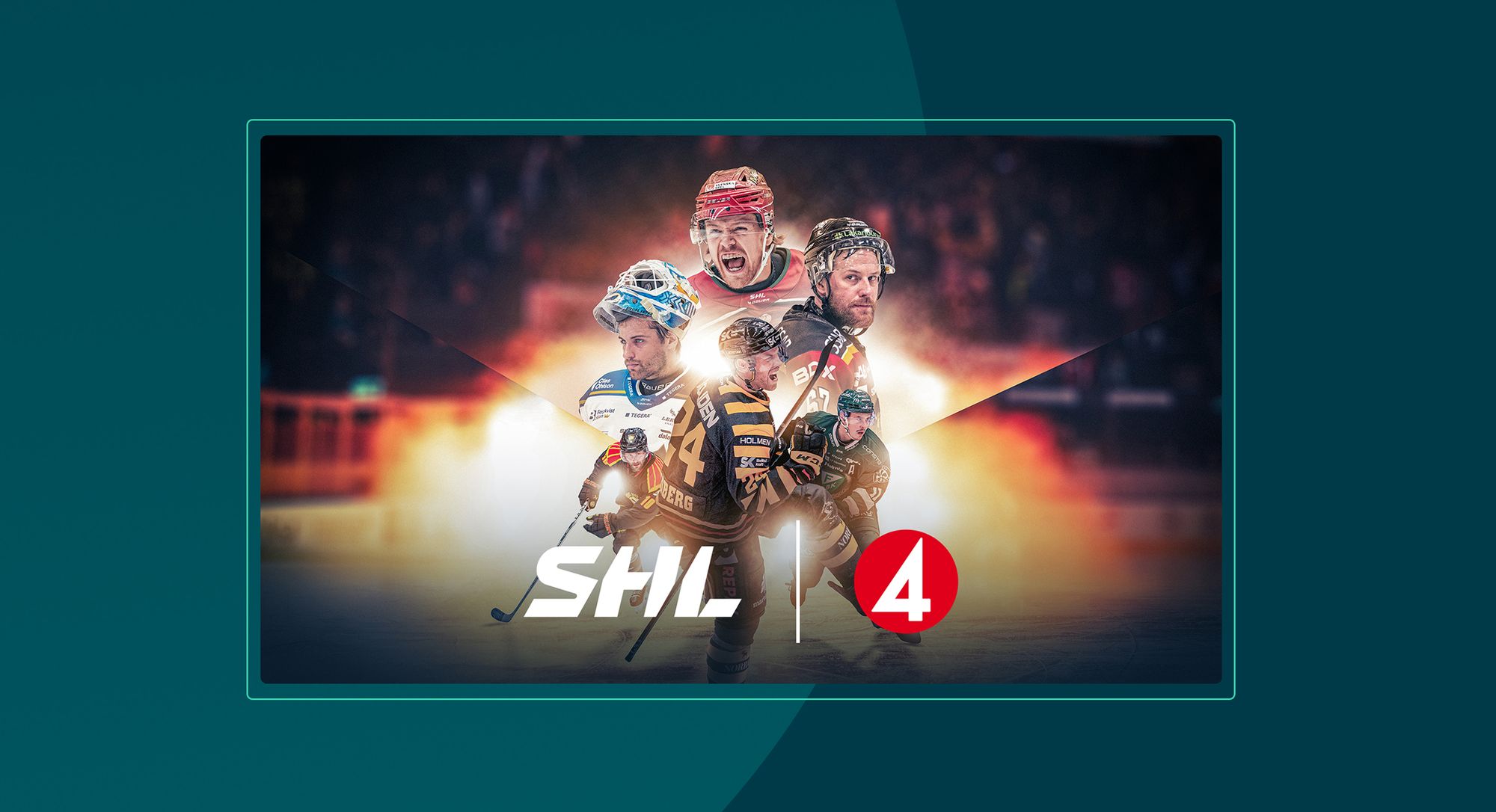 SHL som sänds på TV4.