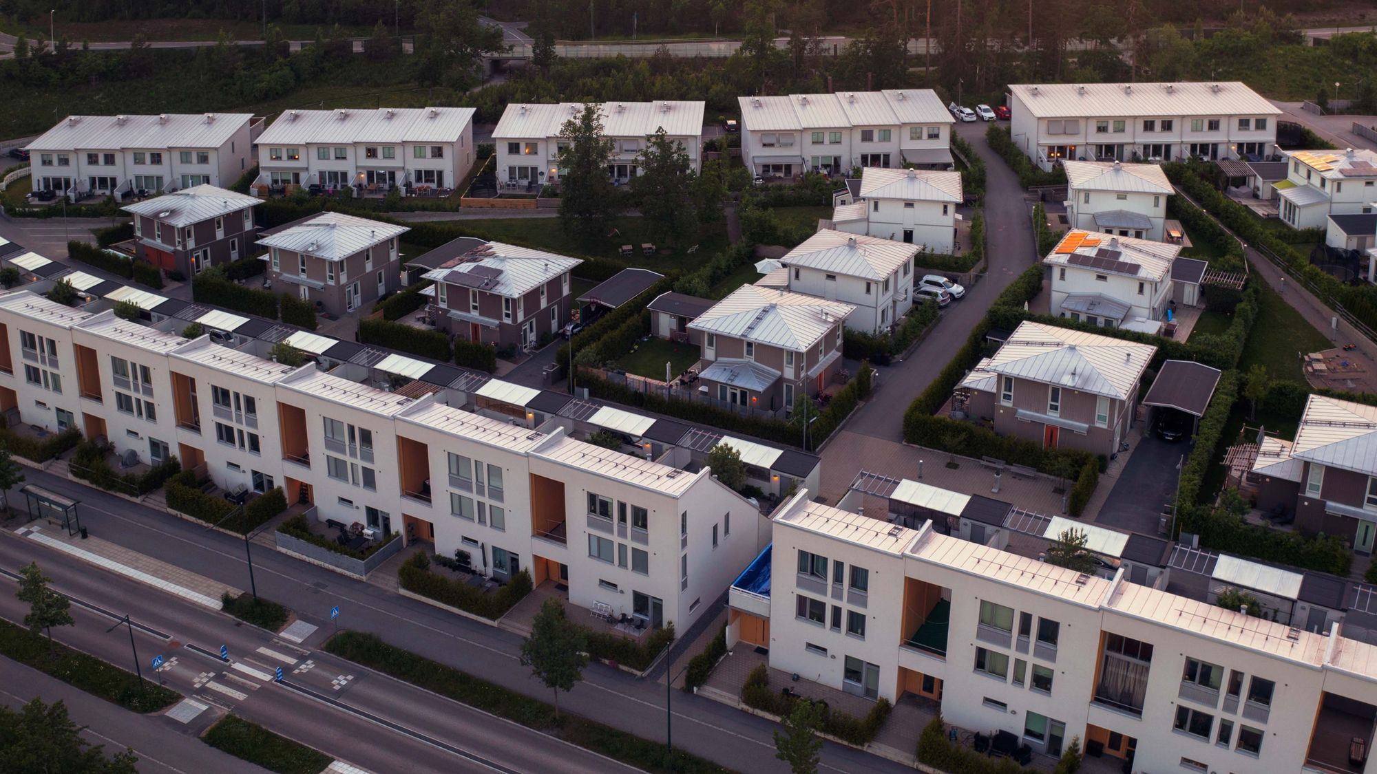 Lägenhetsområde i Täby