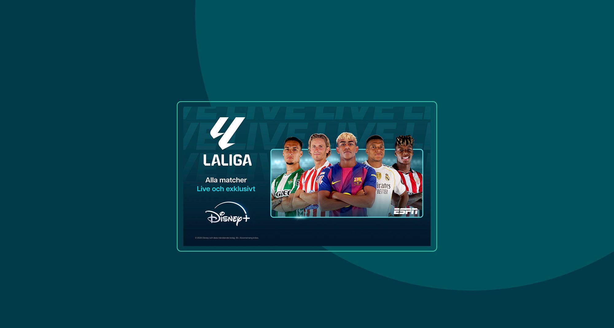 LaLiga på Disney+