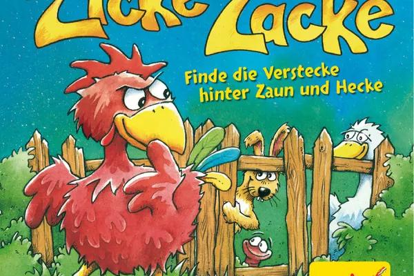 Zicke Zacke: Finde die Verstecke hinter Zaun und Hecke