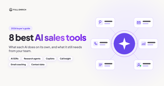 8 Best AI Sales Tools in 2026 (Ranked & compared)