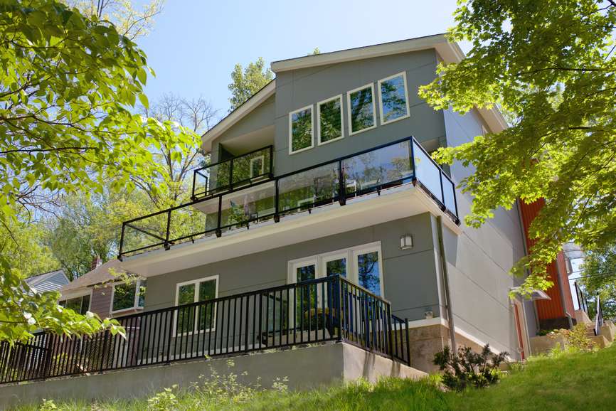 Kensington House rear facade