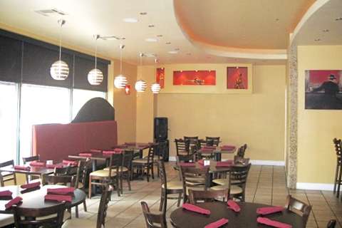 Nostalgia Bistro in Rockville, MD main dining area