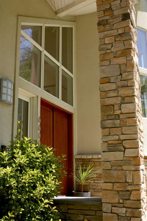 Cabin John front door detail