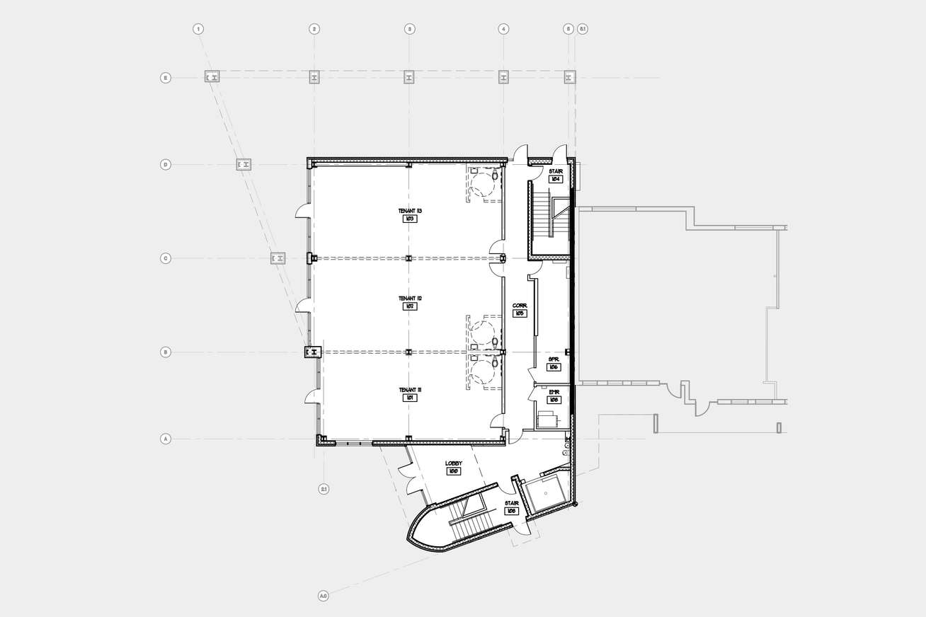 Forbes Building architecture plan
